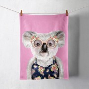 Tea Towel - Sunshine Bather